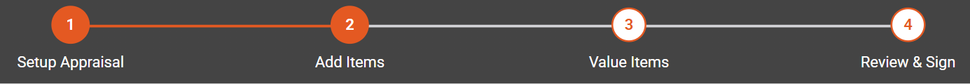 4-step appraisal workflow